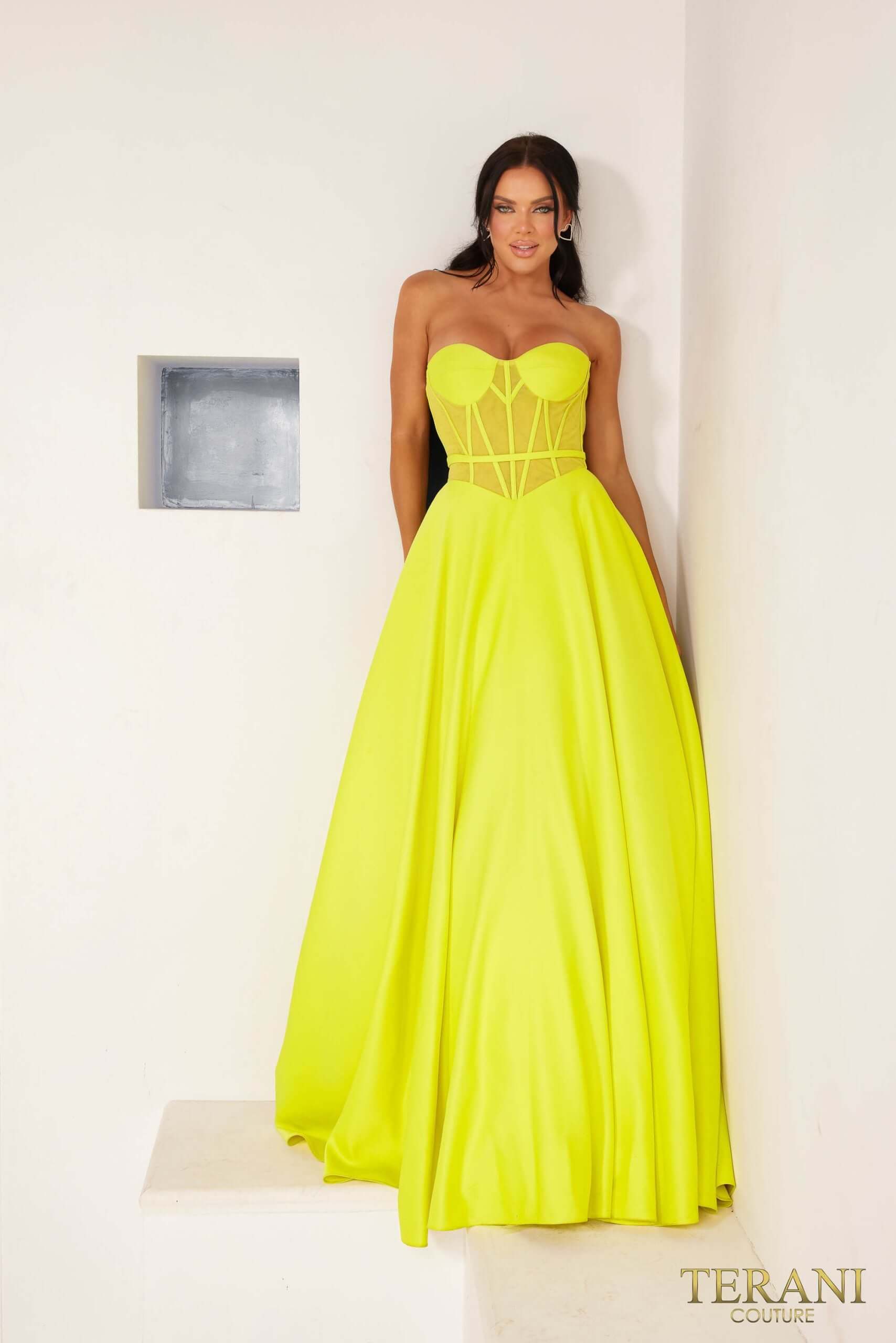 Terani 241P2046 Prom Dress - Blush | NewYorkDress Terani 241P2046 Prom Dress - Blush | NewYorkDress