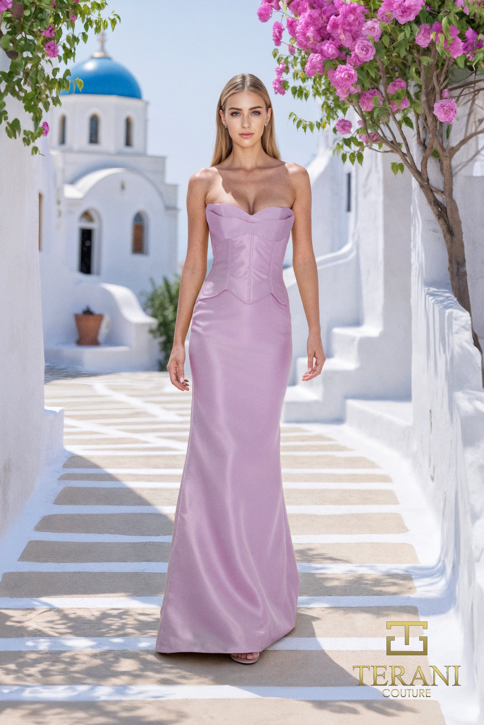 Sweetheart Mikado Sheath Gown - 261E6292