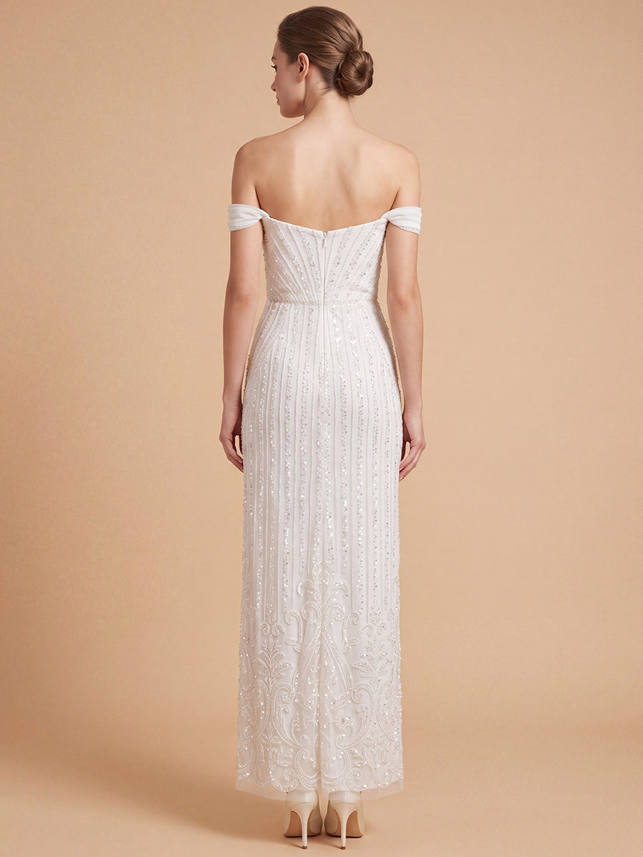 Off Shoulder Corset Bridal Gown | 51238