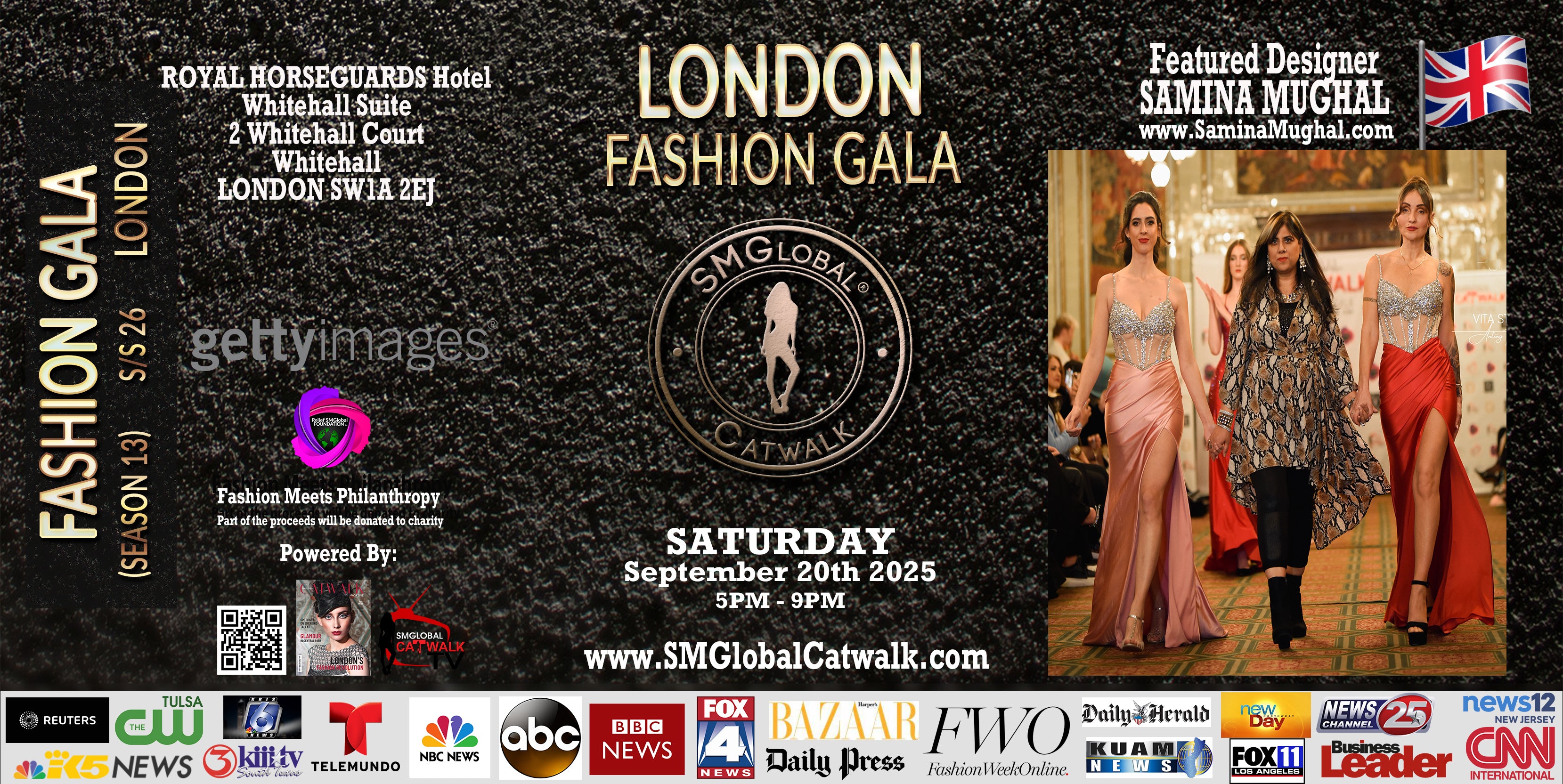 LONDON FASHION GALA (S/S 26) – Saturday September 20th, 2025