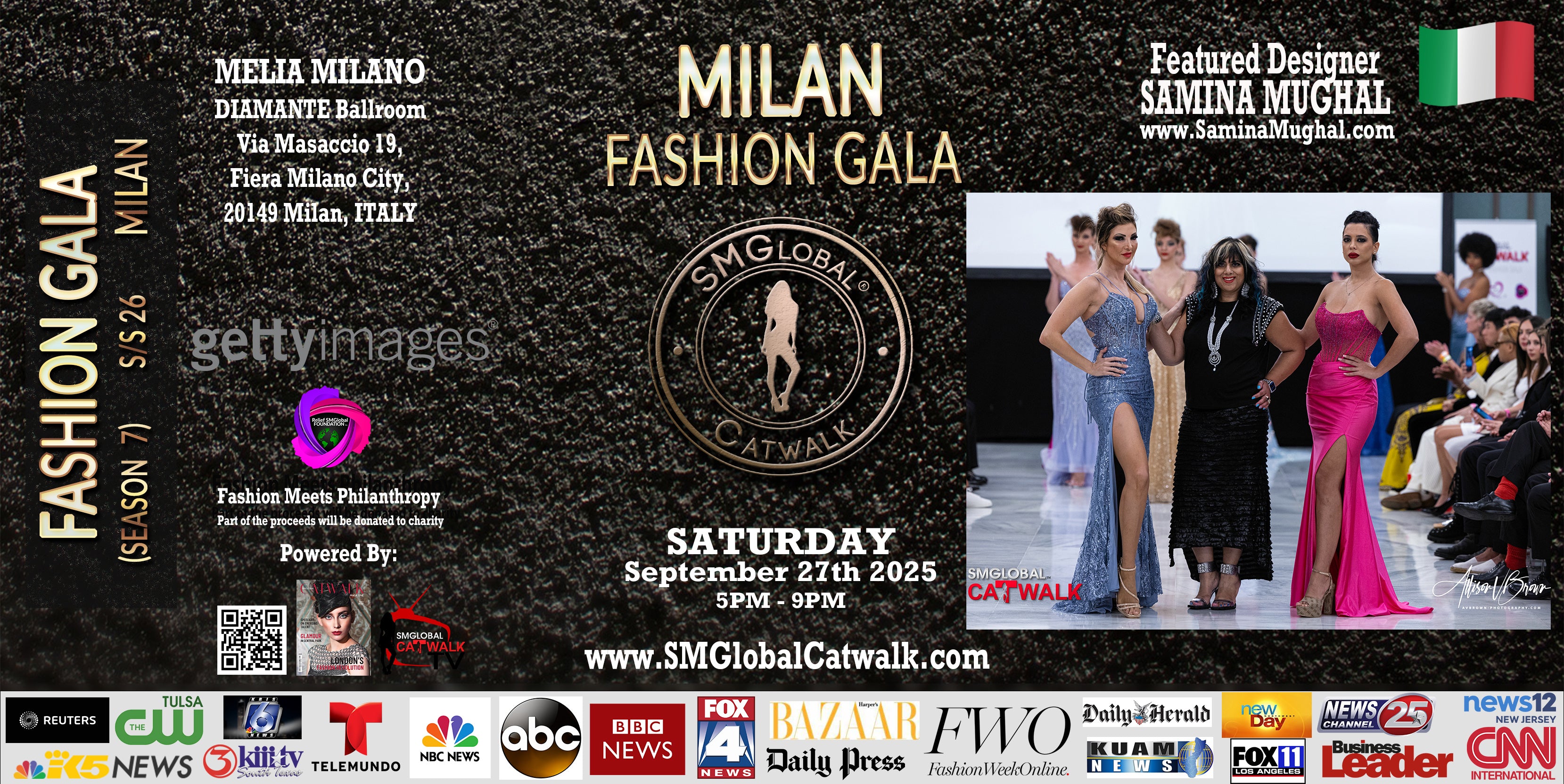 MILAN FASHION GALA (S/S 26) – Saturday September 27th, 2025
