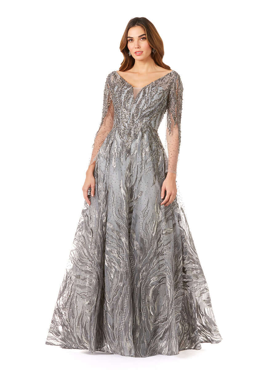 stylish full length long party wedding wear dress samina mughal couture collection gown dresses for women