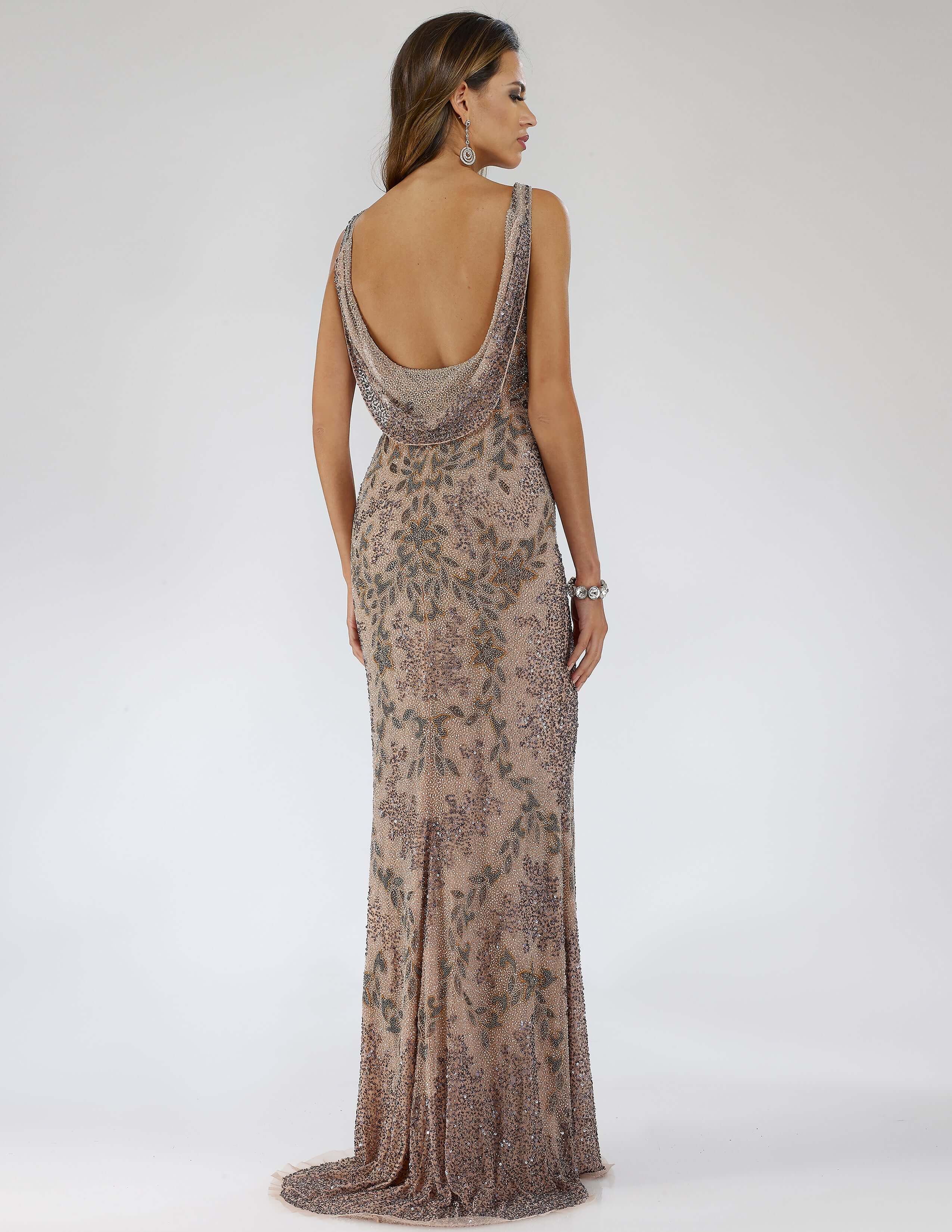 LARA 29530 Beaded Sheath Gown – Elegant Full-Length Evening Dress