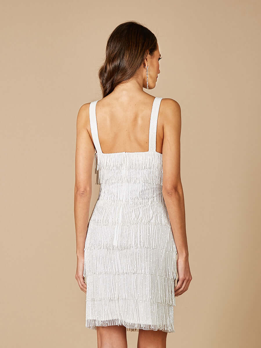 stylish short party wedding wear dress samina mughal luxxe collection cocktail midi thigh length dresses for women