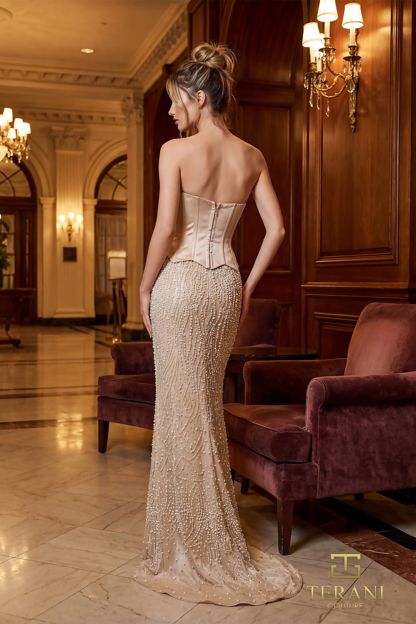 Sweetheart Mikado Mermaid Gown