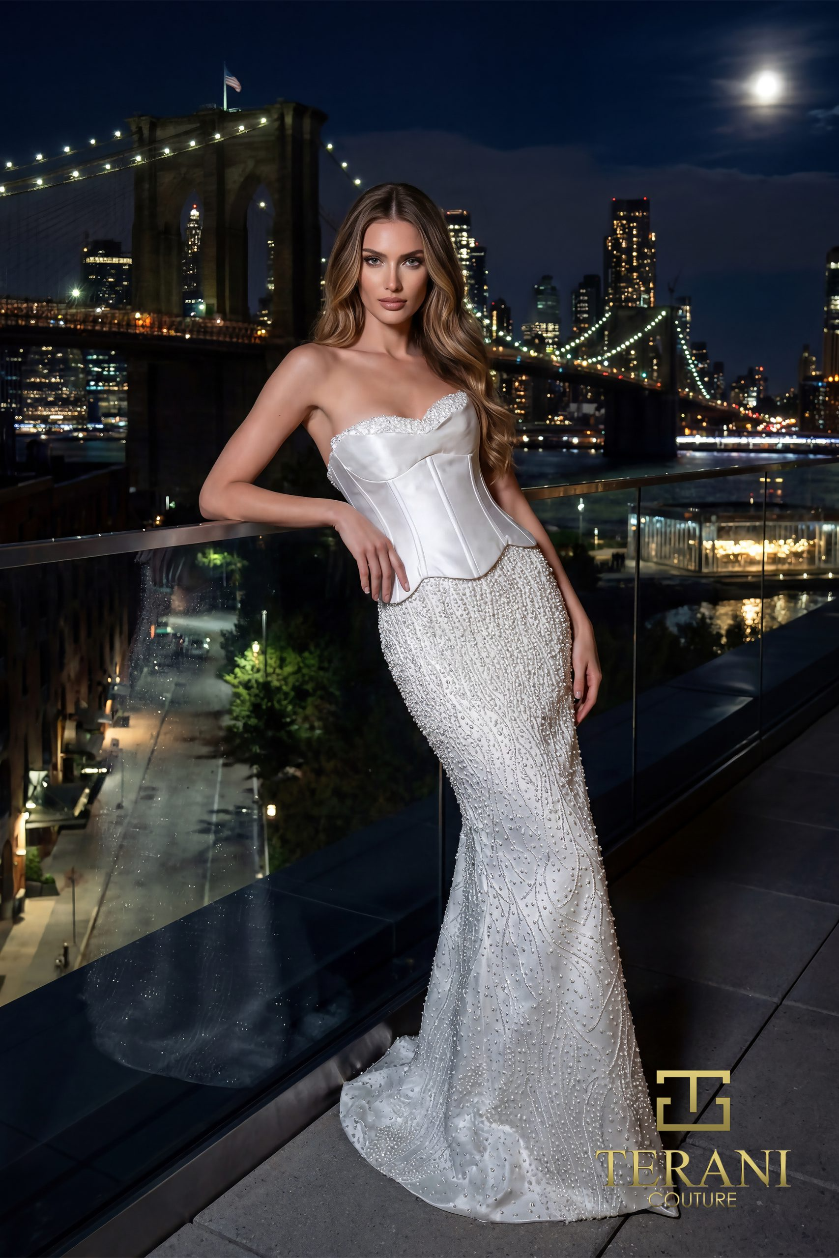 Sweetheart Mikado Mermaid Gown