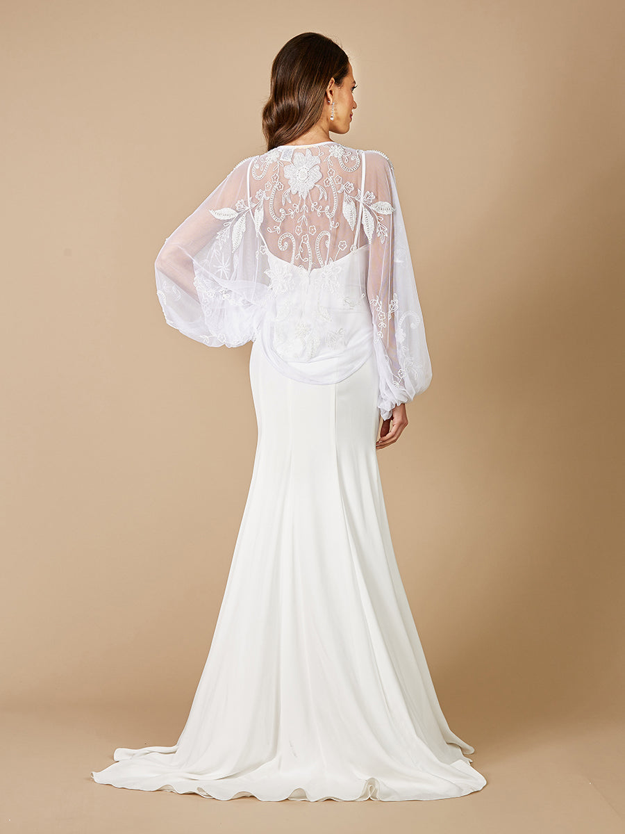 Gillian Beaded Bridal Jacket